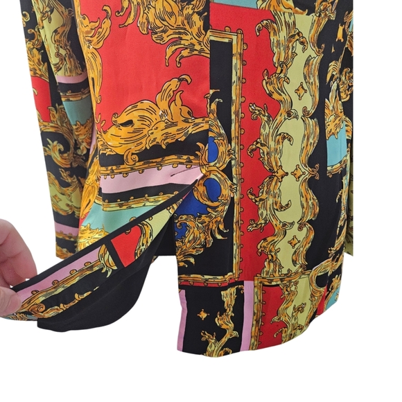 Industry Women's Paisley Print Blazer-Size Medium - Picture 14 of 16